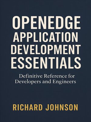 cover image of OpenEdge Application Development Essentials